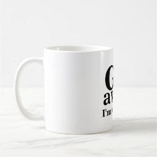Ga weg, ik denk... koffiemok