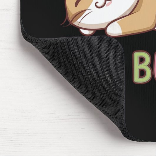 Ga weg, ik heb het druk muismat (Hoek)