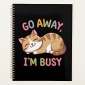 Ga weg, ik heb het druk planner (Voorkant)