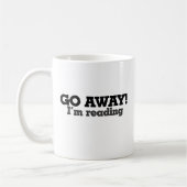 Ga weg, ik lees. koffiemok (Links)