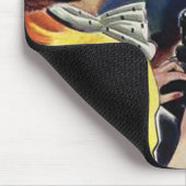 Ga weg! Ik schrijf! Muismat (Hoek)