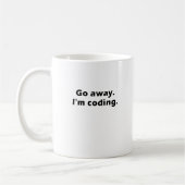 Ga weg Im-codering Koffiemok (Links)