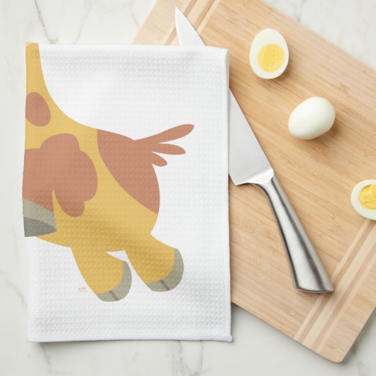 Ga weg! Keukenhanddoek (Quarter Fold)