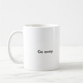 "Ga weg" KoffieMok (Links)