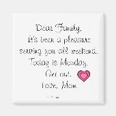 Ga weg! Magneet (Voorkant)