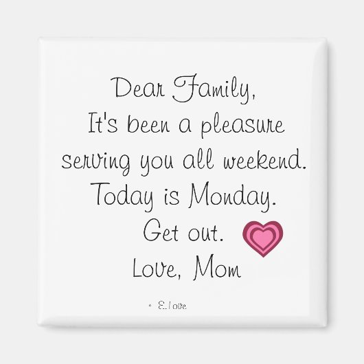 Ga weg! Magneet (Voorkant)