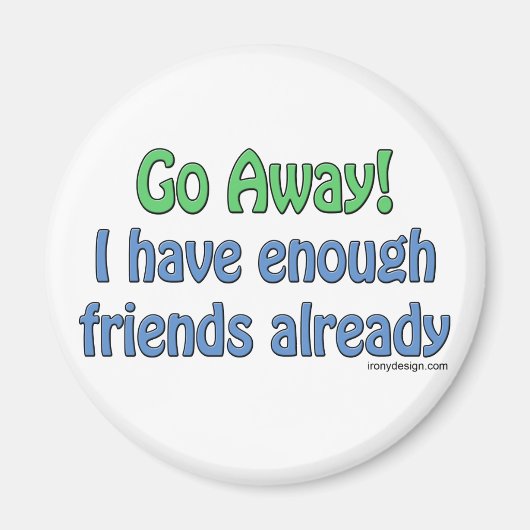 Ga weg! Magneten (Voorkant)