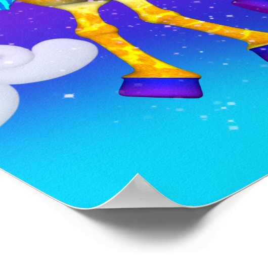 Ga weg met 18x18 Poster (Hoek)