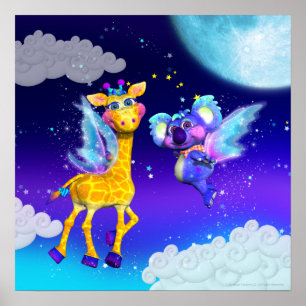 Ga weg met 18x18 Poster