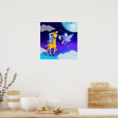 Ga weg met 18x18 Poster (Keuken)