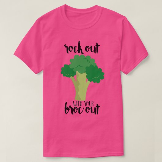Ga weg met je broer Broccoli T-shirt (Design voorkant)