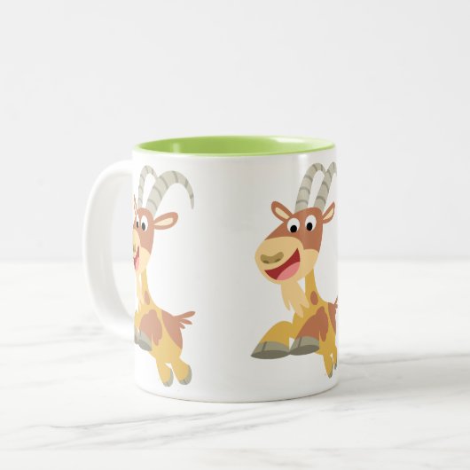 Ga weg! mok (schattige cartoon) (Voorkant links)