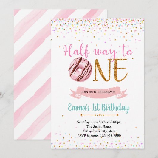 Ga weg naar één verjaardagsthema kaart (Voorkant / Achterkant)