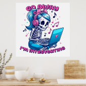 Ga weg poster (Keuken)