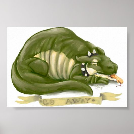 Ga weg Poster (Voorkant)