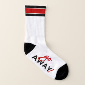 "Ga weg" Sokken (Rechts - buiten)