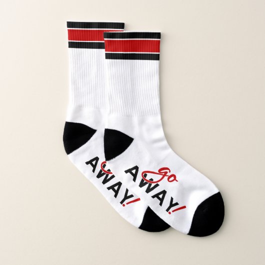 "Ga weg" Sokken (Paar)