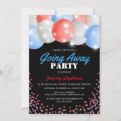 Ga weg Soldaat Rood, Wit en Blauw Kaart (Voorkant)