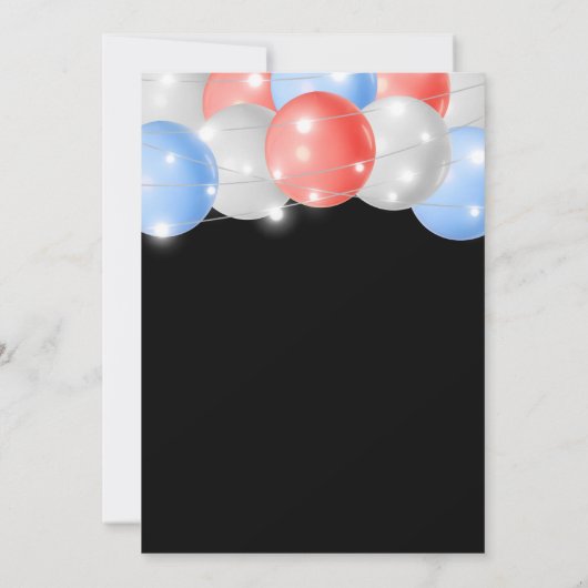 Ga weg Soldaat Rood, Wit en Blauw Kaart (Achterkant)