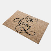 Ga weg Startdeur Porch Doormat Deurmat (Schuin)