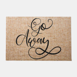 Ga weg Startdeur Porch Doormat Deurmat