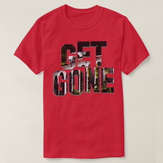 Ga weg t-shirt (Design voorkant)