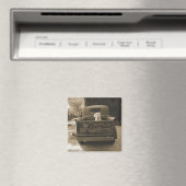 Ga weg uit Dodge - foto van Dog Magneet (Insitu (Vaatwasser))