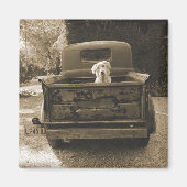 Ga weg uit Dodge - foto van Dog Magneet (Voorkant)