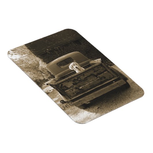 Ga weg uit Dodge - foto van Dog Magneet (Rechterzijde)