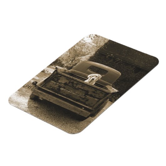 Ga weg uit Dodge - foto van Dog Magneet (Linkerzijde)