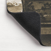 Ga weg uit Dodge - foto van Dog Muismat (Hoek)