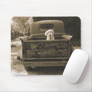 Ga weg uit Dodge - foto van Dog Muismat