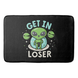 Ga Weg Verliezer Alien UFO Grappig Badmat