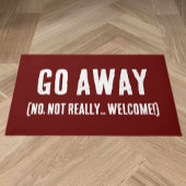 Ga weg - Welkom Doormat Deurmat