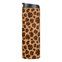 Ga Wild Luipaardprint Goudbruin Verbrand Oranje