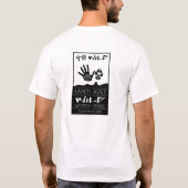 GA Wild White T-Shirt (Achterkant)