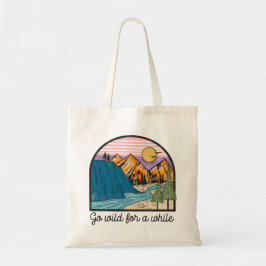 Ga Wilde Avontuur Kampeer Boodschappentas Tote Bag