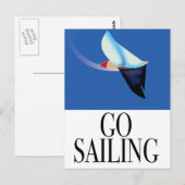 Ga winkelen briefkaart (Voorkant / Achterkant)