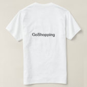 Ga Winkelen T-shirt (Design achterkant)