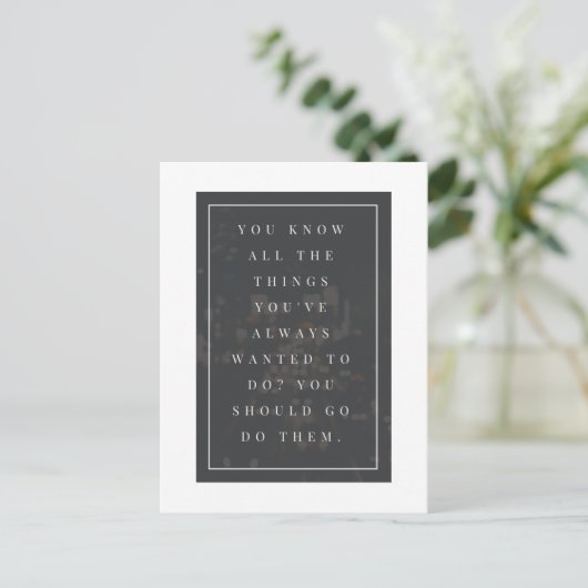 Ga ze Briefkaart doen (Staand voorkant)