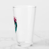 Ga ze halen - Tiger Face Graphic Design Glas (Links)