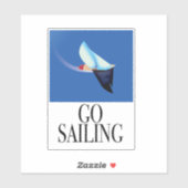 Ga Zeilen Sticker (Vel)