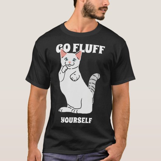 Ga zelf vloeien t-shirt (Voorkant)