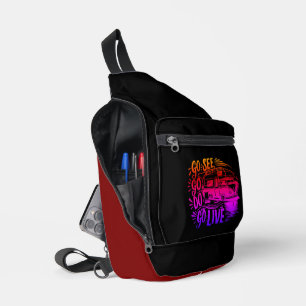 Ga Zien, Ga Doen, Ga Leven Avontuur Sling Bag