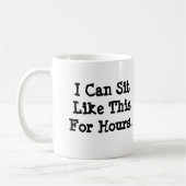 Ga zitten als deze $12,95 koffiemok (Links)