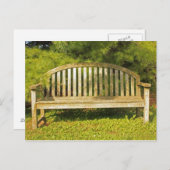 Ga zitten en rust briefkaart (Voorkant / Achterkant)