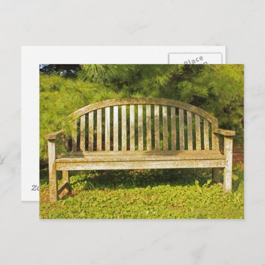 Ga zitten en rust briefkaart (Voorkant / Achterkant)