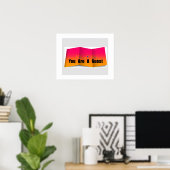 Ga zitten Je bent een gast Poster (Thuiskantoor)