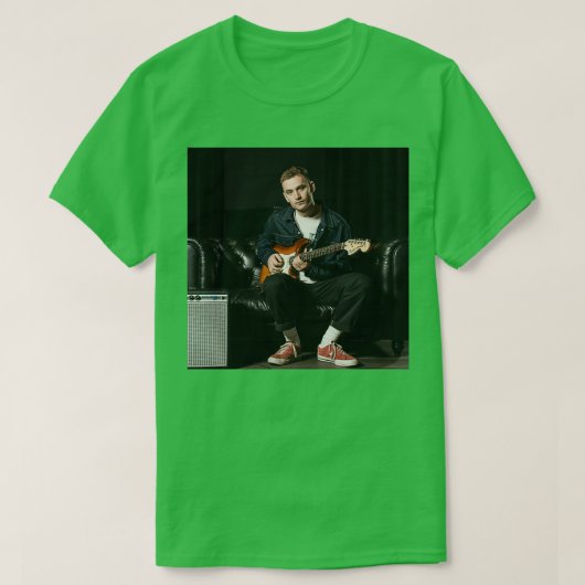 Ga zitten met een gitaar t-shirt (Design voorkant)