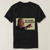 Ga zitten met het hoofd van Anthony Albanese T-shirt (Design voorkant)